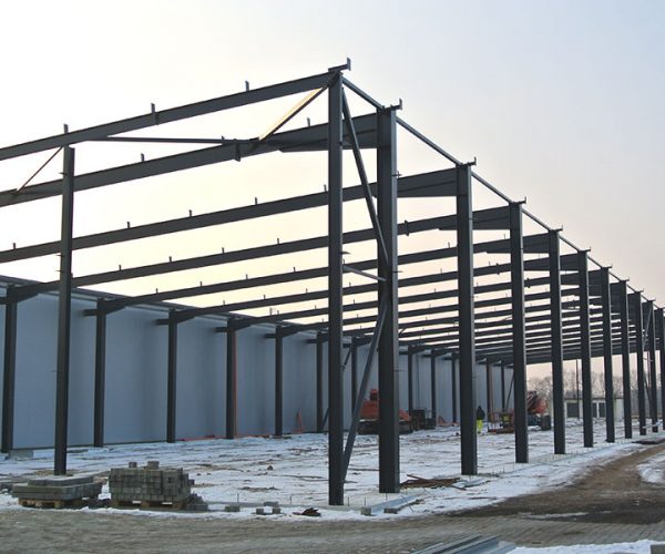 Stahlkonstruktion-STAHABAU-Lagerhalle